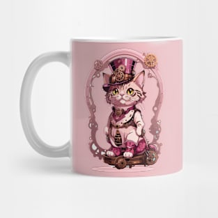 Steampunk, Cat venturer, Victorian Cat Mug